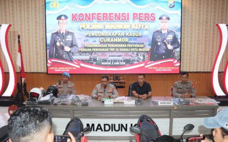 Polisi Ungkap Tuntas Tiga Kasus Pencurian Kendaraan Bermotor