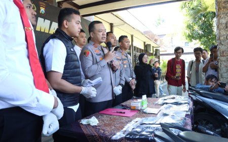Polisi Berhasil Menindak Pembawa Sajam dalam Operasi Terukur
