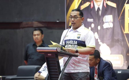 Hari Bhayangkara ke - 80, Polda Jatim Buka Kejuaraan Karate Kapolda Cup 2026 Momentum Lahirkan Atlet Berprestasi